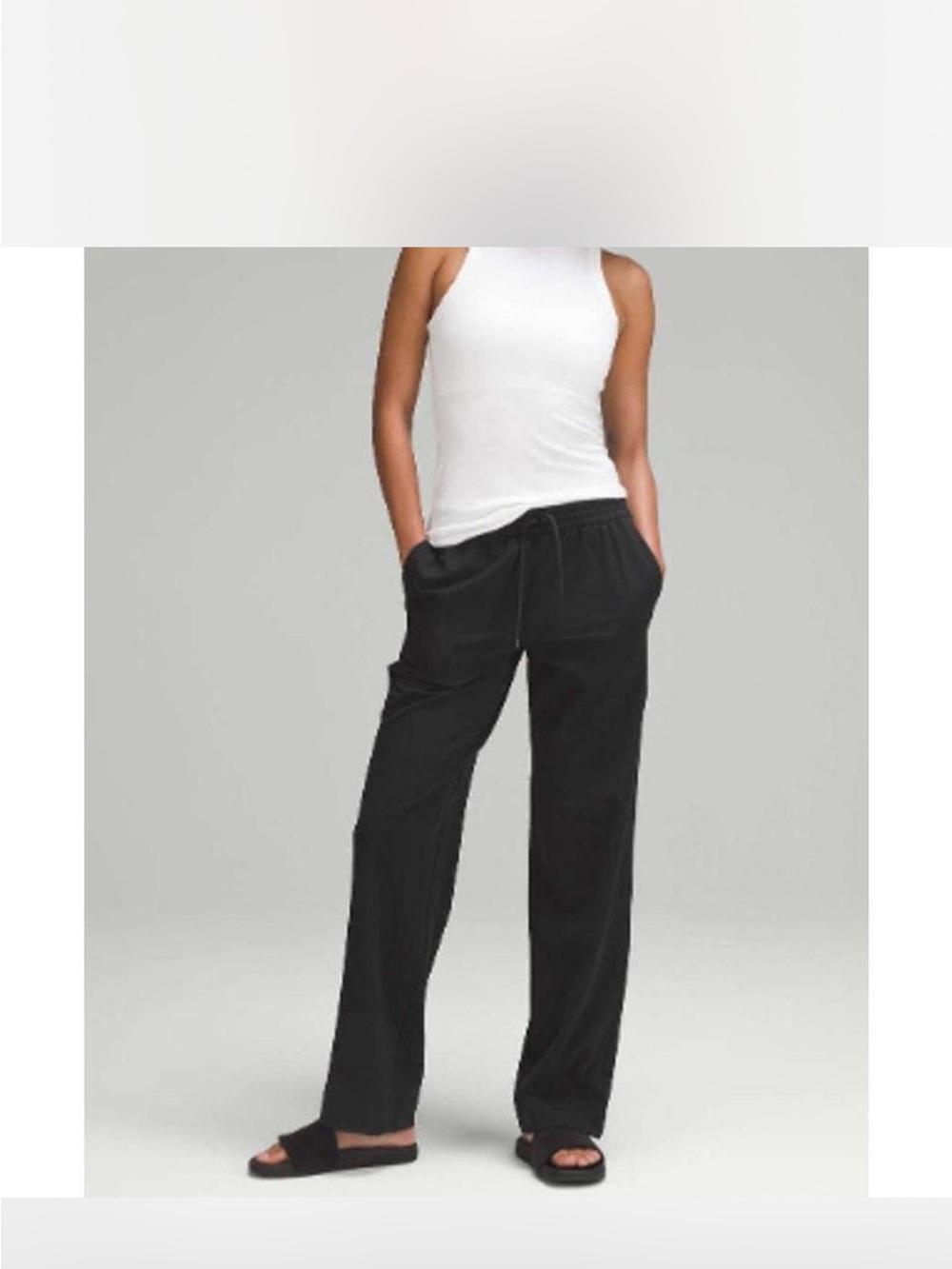 Lululemon Women’s Pull-On Straight Leg Pants Navy  Size M